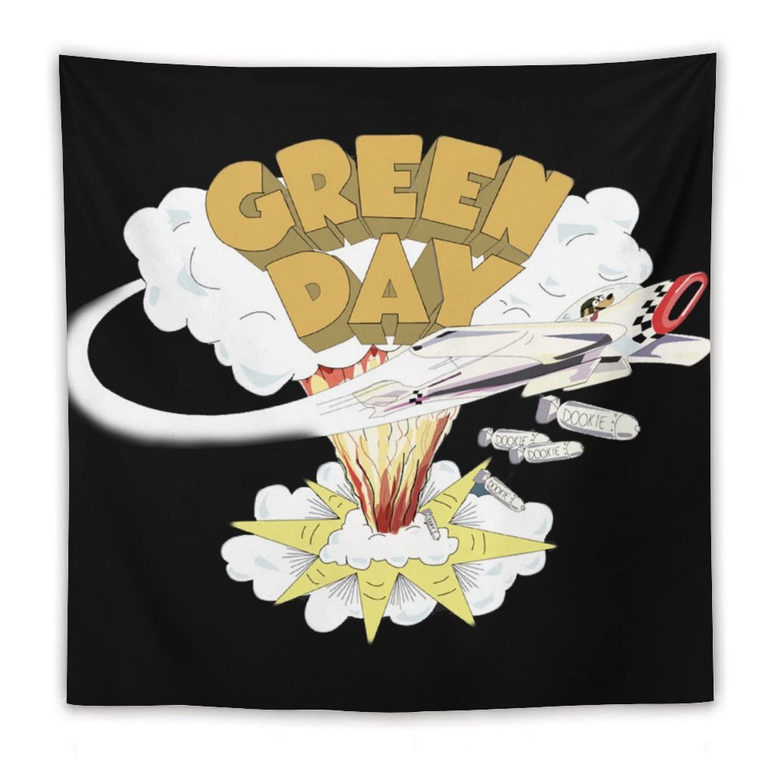 Amazon.co.jp: Green Day グリーン・デイ タペストリー 壁掛け